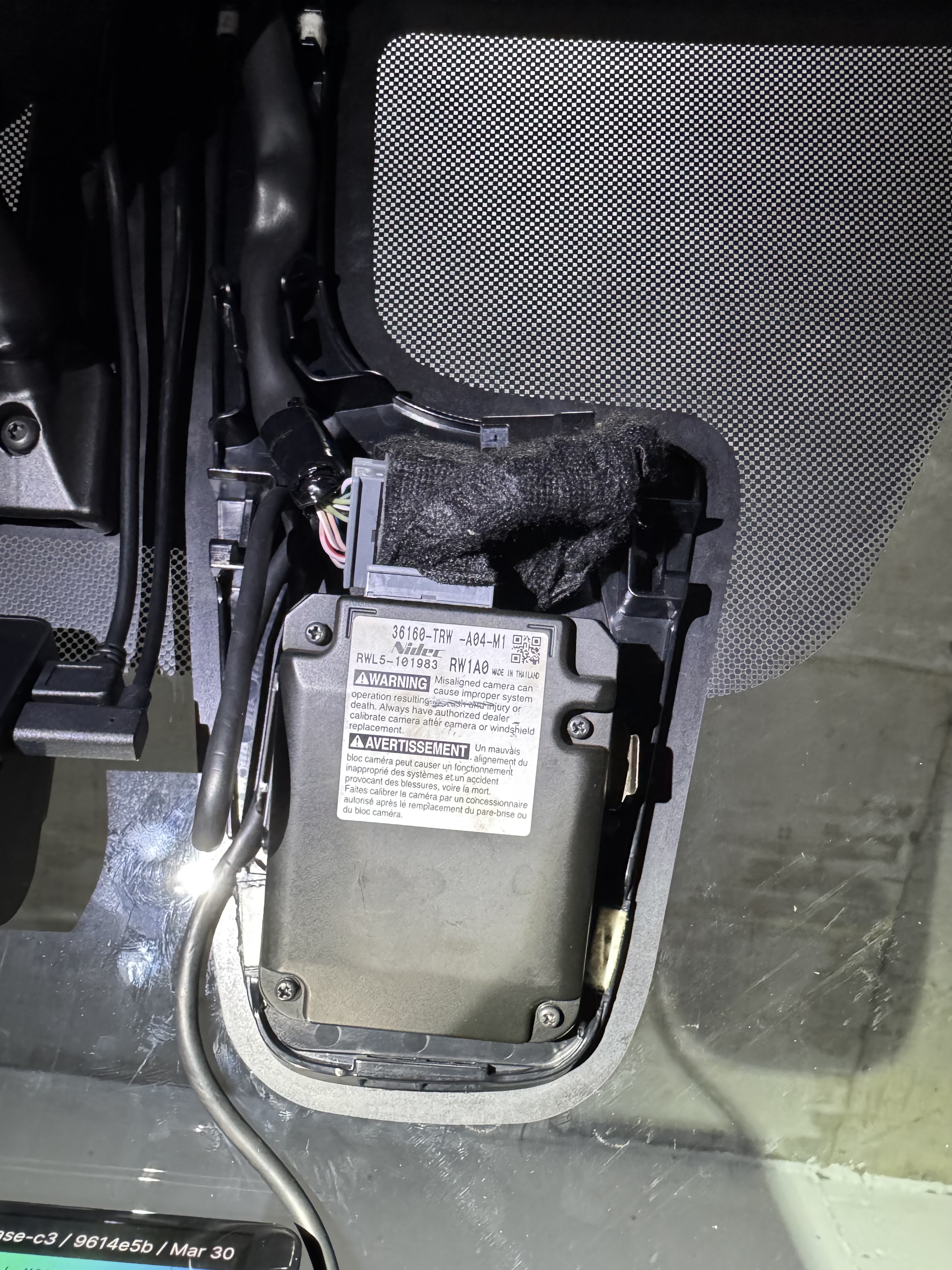 Camera harness wrapped